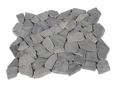 Kerastone Grijs Brokstukken 30x30 - tegel - grijs - kopen bij Mr Tegel