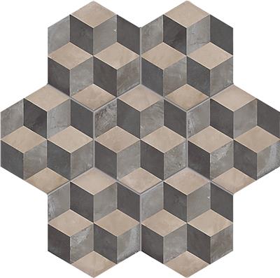 Marca Corona Terra 0400 Cubo vers. F 25x21,6 Esagono tegel - kopen bij Mr Tegel