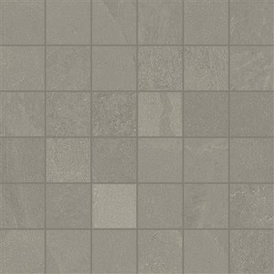 Unicom Starker Brazilian slate Silk grey Naturale 5x5 30x30 Mosaico - tegel - kopen bij Mr Tegel