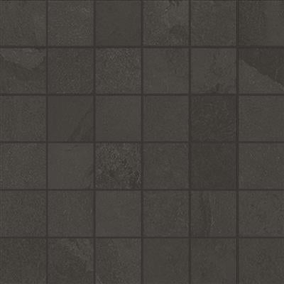Unicom Starker Brazilian slate Rail black Naturale 5x5 30x30 Mosaico - tegel - kopen bij Mr Tegel