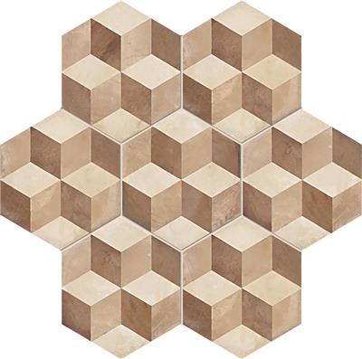 Marca Corona Terra 0399 Cubo vers. C 25x21,6 Esagono tegel - kopen bij Mr Tegel