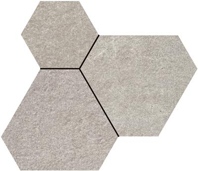 Durstone Dakota Grey Mate 30x35 Mosaico Nido