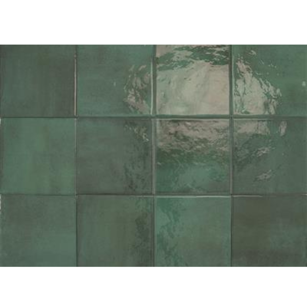 Durstone Imagine Green Brilllo 15x15 - tegel - kopen bij Mr Tegel