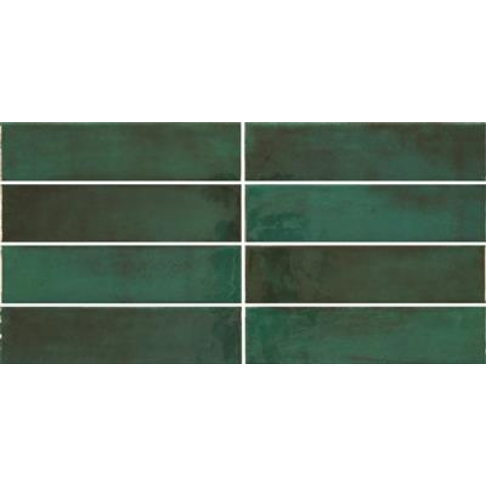 Durstone Imagine Green Glossy 6x25 - tegel - kopen bij Mr Tegel