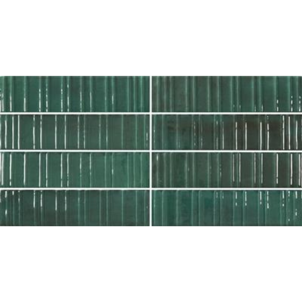 Durstone Concept Green Glossy 6x25 - tegel - kopen bij Mr Tegel