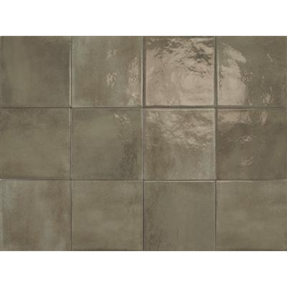 Durstone Imagine Olive Brilllo 15x15 - tegel - kopen bij Mr Tegel