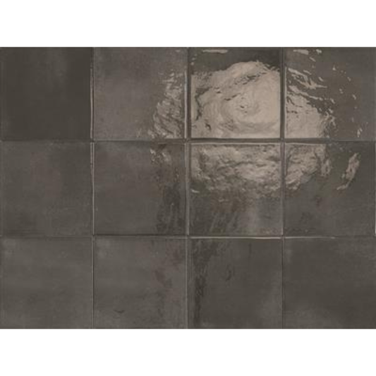 Durstone Imagine Black Brilllo 15x15 - tegel - kopen bij Mr Tegel