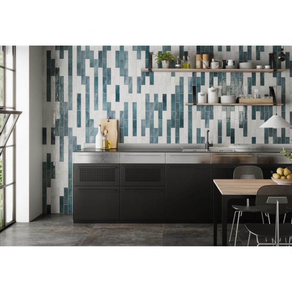 Durstone Imagine White Glossy 6x25 - tegel - kopen bij Mr Tegel
