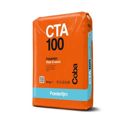 Coba CTA 100 Poederlijm Grijs à 25 Kg - tegel - grijs - kopen bij Mr Tegel