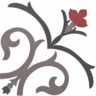 Kerion Neocim Classic Branche Framboise 20x20 Décor - tegel - kopen bij Mr Tegel