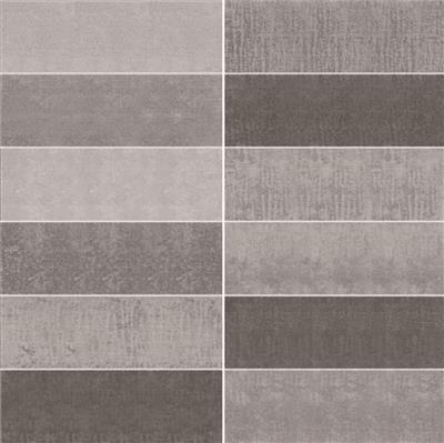 Ecoceramic Norwich Mix Gris 5x15 30x30 - tegel - kopen bij Mr Tegel