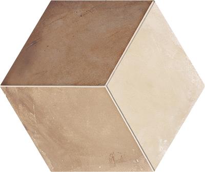 Marca Corona Terra 0397 Rombo vers. C 25x21,6 Esagono tegel - kopen bij Mr Tegel