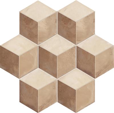 Marca Corona Terra 0397 Rombo vers. C 25x21,6 Esagono tegel - kopen bij Mr Tegel