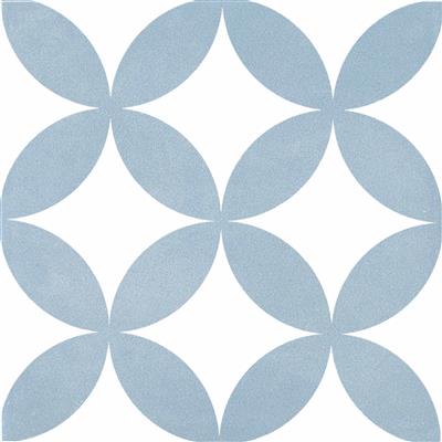 Kerion Neocim Classic Fleur Ciel 20x20 Décor - tegel - kopen bij Mr Tegel