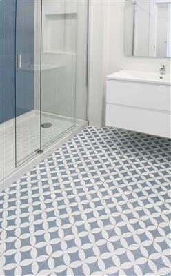 Kerion Neocim Plus Fleur Ciel N 20x20 Décor - tegel - kopen bij Mr Tegel