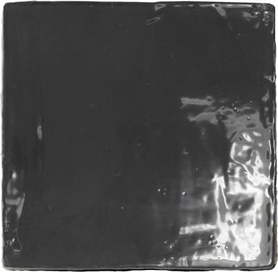 Steenbok Dutch Grafiet Glans 13x13 - tegel - kopen bij Mr Tegel