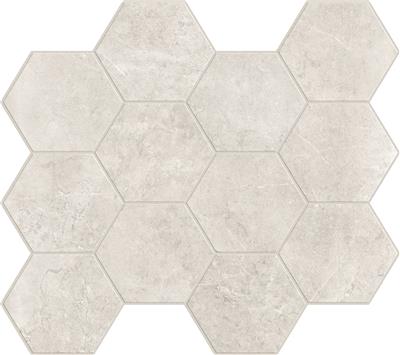 Unicom Starker Evostone Ivory Hexagon 30x34 - tegel - kopen bij Mr Tegel