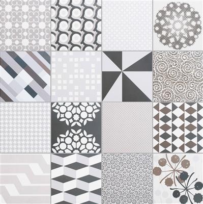 Kerion Neocim Studio Patchwork S01 20x20 - tegel - kopen bij Mr Tegel