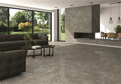 Ecoceramic Luxe Puccini Gris Polished (R) meerdere maten beschikbaar - tegel - kopen bij Mr Tegel