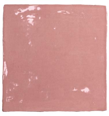 Steenbok Dutch Roze Glans 13x13 - tegel - kopen bij Mr Tegel