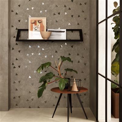 Atlas Concorde Boost Pro Taupe Matt 25x28,5 Mosaico Hex Coffee - tegel - taupe - kopen bij Mr Tegel
