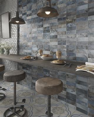 Peronda FS Raku Blue 20x40 - tegel - kopen bij Mr Tegel