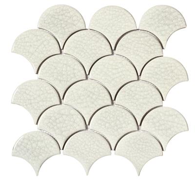 Intermatex Tech Atlantis White 29,4x30,2 (4,3x8,6) - tegel - kopen bij Mr Tegel