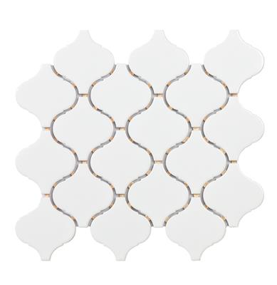 Intermatex Tech Flame White Gloss 24,6x28 (7,8x7,4) - tegel - kopen bij Mr Tegel