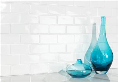 Intermatex Tech York White Gloss 26.5x30.9 (5x10) - tegel - kopen bij Mr Tegel