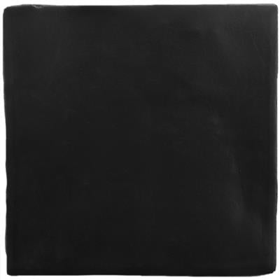 Steenbok Rustic Handmade Black Matt 13x13 - tegel - kopen bij Mr Tegel