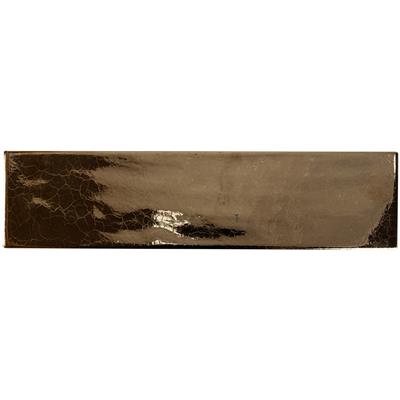 Steenbok Rustic Stripe Gold Glossy 7,5x30 - tegel - kopen bij Mr Tegel