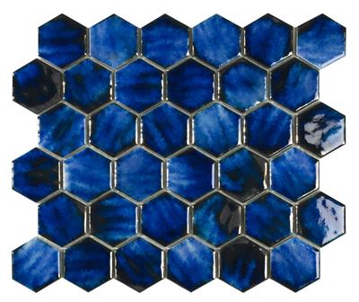 Intermatex Tech Mykonos Blue 27x31,2 (5,7x5) - tegel - kopen bij Mr Tegel