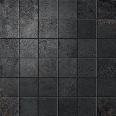 Unicom Starker Oxid Iron 5x5 30x30 Mosaico - tegel - kopen bij Mr Tegel