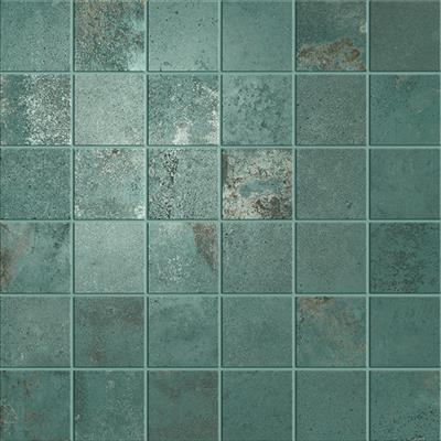 Unicom Starker Oxid Emerald 5x5 30x30 Mosaico - tegel - kopen bij Mr Tegel