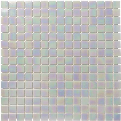 TMF Amsterdam GMP224 Light Blue Pearl 2x2 32,2x32,2 Square Glas - tegel - kopen bij Mr Tegel