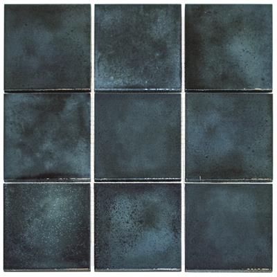TMF Kasba KAG10700 Indigo Glossy 9,7x9,7 29,7x29,7 - tegel - kopen bij Mr Tegel