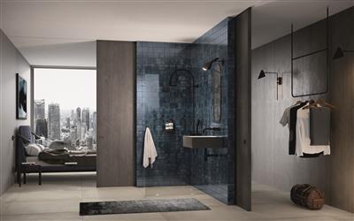 TMF Kasba KAG10700 Indigo Glossy 9,7x9,7 29,7x29,7 - tegel - kopen bij Mr Tegel
