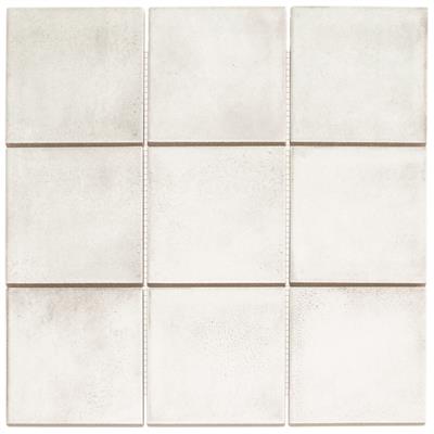 TMF Kasba KAM10010 White Matt 9,7x9,7 29,7x29,7 - tegel - kopen bij Mr Tegel