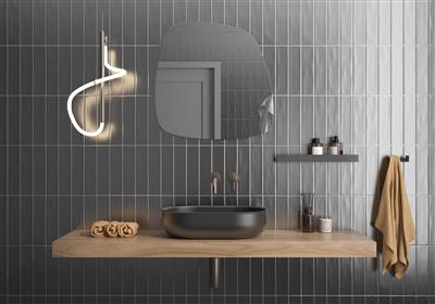 Pamesa Aurea Silver Matt 7,5x30 - tegel - kopen bij Mr Tegel