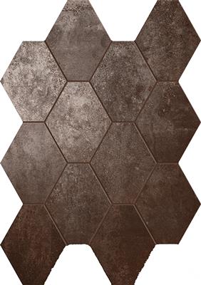 Unicom Starker Oxid Lava 25x34 Hexagon - tegel - kopen bij Mr Tegel