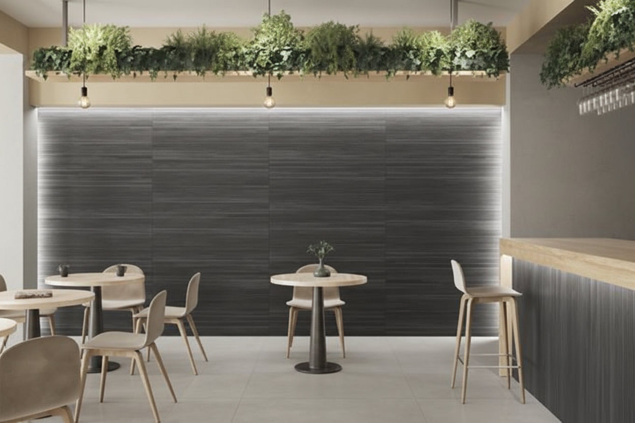 Durstone Osaka Black 60x120 (R) - tegel - kopen bij Mr Tegel