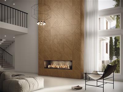 Cifre Geometric Oak Mate 40x120 (R) - tegel - kopen bij Mr Tegel