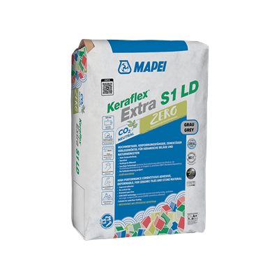 Mapei Keraflex Extra S1 LD Zero Grijs à 20 Kg - tegel - grijs - kopen bij Mr Tegel