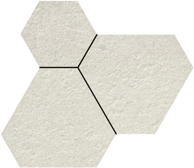 Durstone Dakota White Mate 30x35 Mosaico Nido